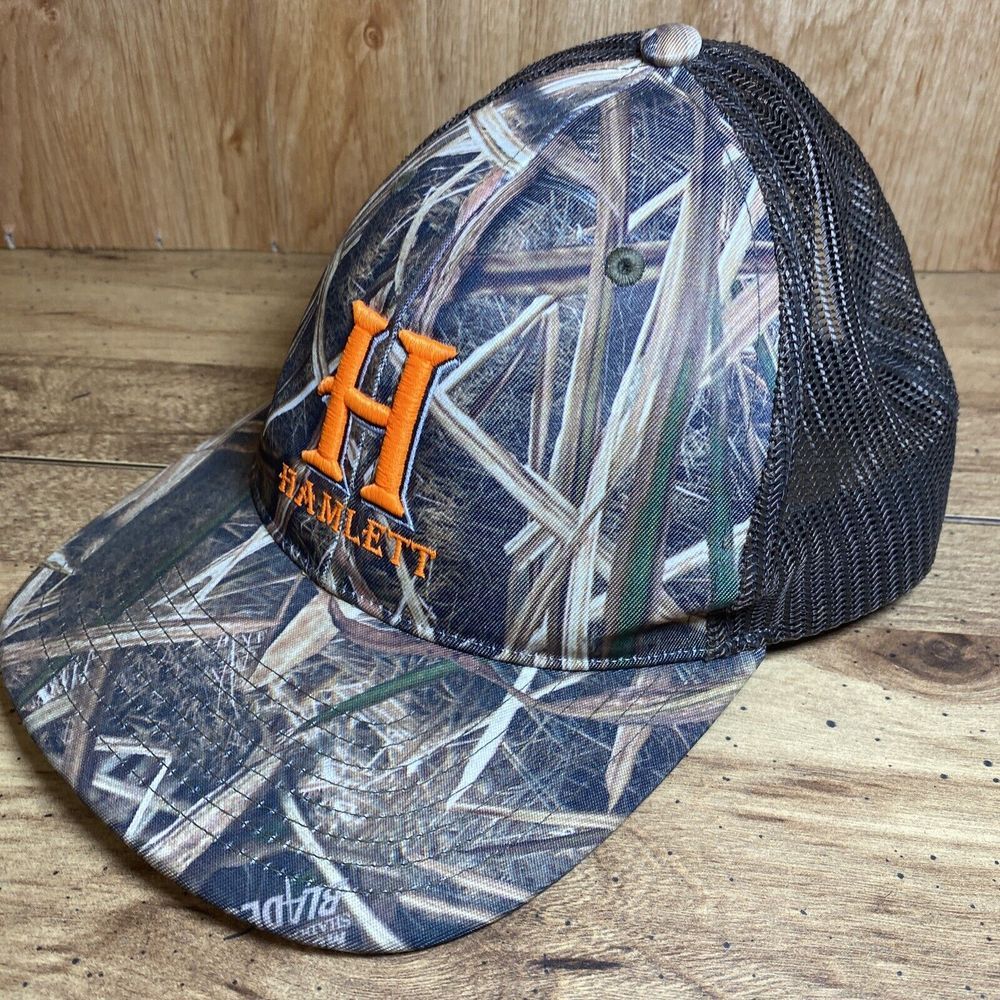 Hamlett Trucker Hat Camoflauge Snapback Richardson Style‎ 111